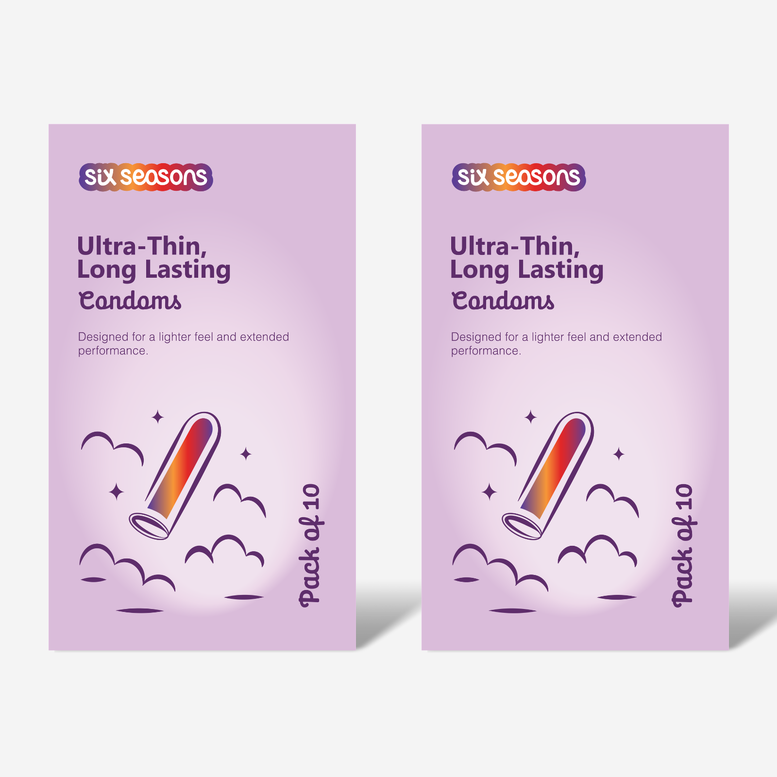 Ultra-Thin, Long Lasting Condoms with Benzocaine 4.5%